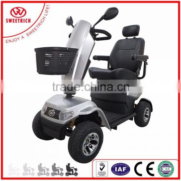 Electric mobility scooter for handicapped