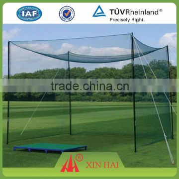 HDPE, Nylon, Polyester multifilament knotted netting for golf practice net, golf goal net, outdoor golf net