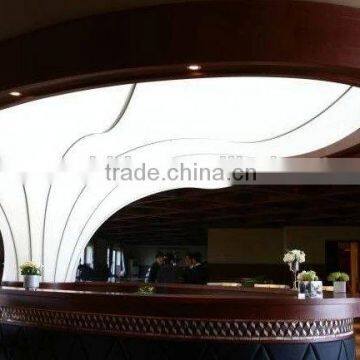 Tension Fabric Architecture and PTFE Textile Architecture for Peculiar Modeling Ceiling