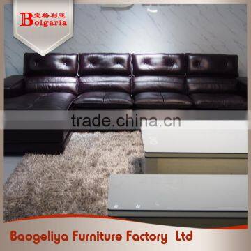 OEM Design Furnture made in china living room mordern leather sofa set