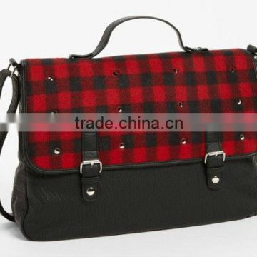 girl fashion elegant school messenger bag