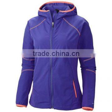 new style winter outdoor Soft Shell Hoodie Jacket for women