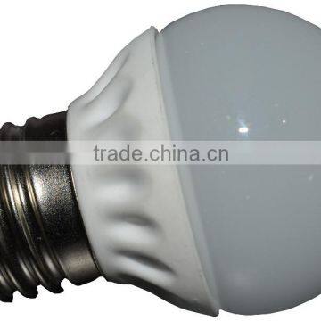 Singapore,3W AC-line powered Ceramic G45 COB LED with Samsung AC COB LED, E27 B22,AC-Line Powered Driverless COB Led globe bulb