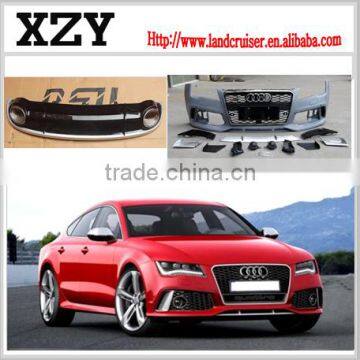 A7 upgrade to RS7 body kit PP material 2011-2015