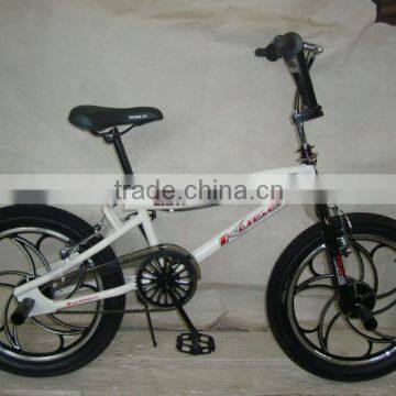 New 20 Inch Freestyle Bicycle With One-Piece Wheel