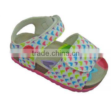 Young girls' fashion shoe cheap Kids Cute Cork Slipper CSK2013041101