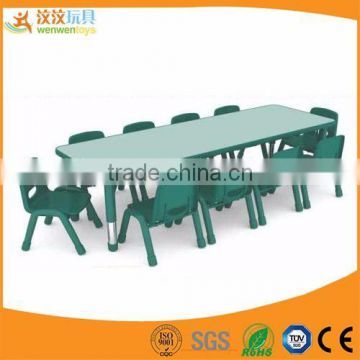 Plastic kindergarten furniture folding preschool tables