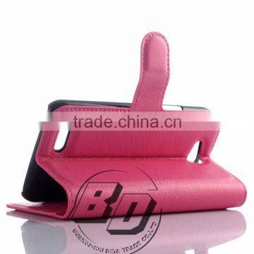 Fashionable Popular Flip Wallet Leather Case With Card Slots For ZTE Blade Q Lux 4G Fast Delivery photo-6