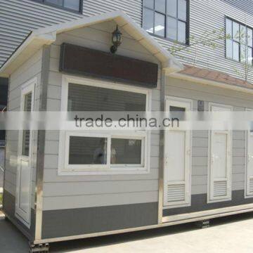 Eco-friendly prefab Portable toilets / China portable toilet price in prefab home manufacturer/ Cheap luxury public toilet