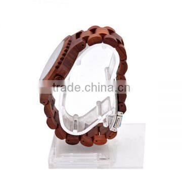 2016 Fashion Wrist Watch Man Custom Logo Wood Watch photo-6