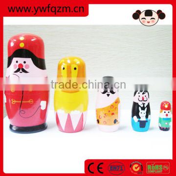 2016 new design wooden kids toy doll