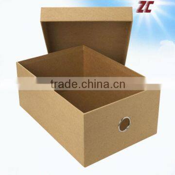 Hot Sale Corrugated Cardboard Shoe Box with Lid Factory Direct Sale