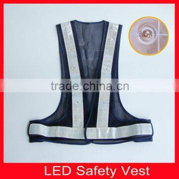 16pcs led fashion mesh safety vest