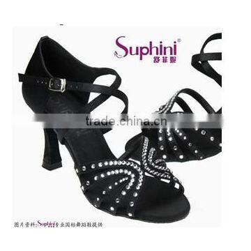 Professional Women Fashion Salsa Shoes High Heel Latin Dance Shoes