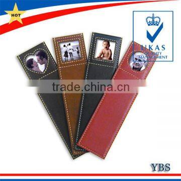 customized leather bookmark with logo