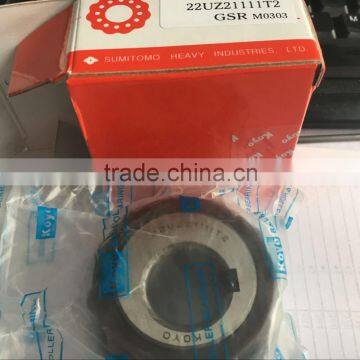 22*58*32mm single row KOYO 22UZ21111T2 eccentric bearing