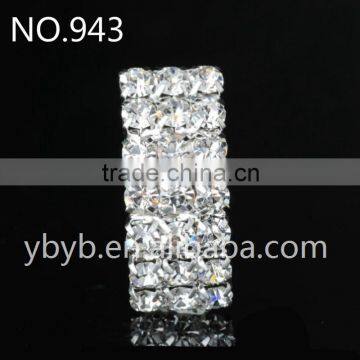 wholesale ss8 metal claw roll AB rhinestone cup chain-943