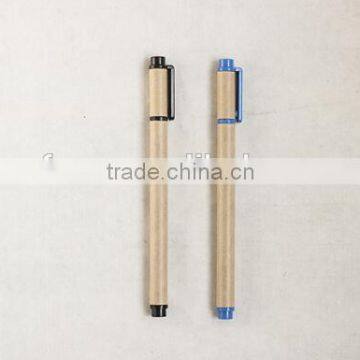 Good Design Kraft Paper Black Blue Neutral Gel Ink Rollerball Pen photo-3