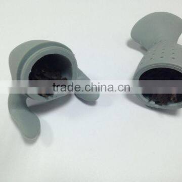 Convenience Silicone Manatea Tea Infuser Strainers Infuser Mana Leaf Filter Manatee Diffuser photo-3