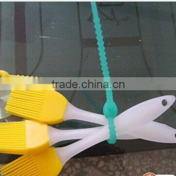 New eco-friendly folding silicone food, vegetable rope.food ties