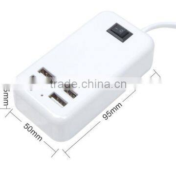 Wholesale China 4 USB Wall Charger 4-Port USB HUB Tranvel Charger photo-2