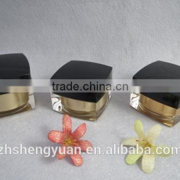 50g gold acrylic plastic jar wholesale