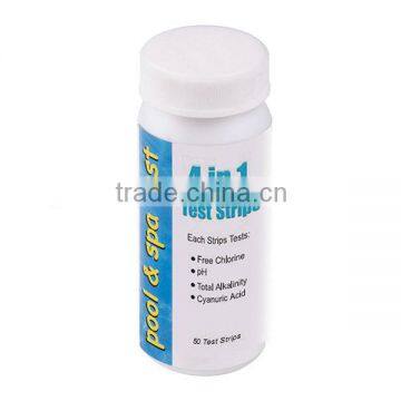 2015 Poolstar pool multipurpose test strips , ph cl test strips pool, 5 in 1 strip test