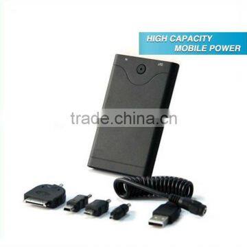 real capacity portable power bank 2400mah wholesales price for camping emergency mobile phone emergency charger