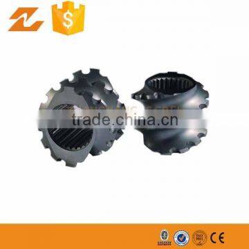 profect mixing effect single screw design screw element and segmented barrel for plastic extrusion