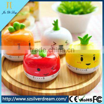 2014 Vegetable Shape Emoji Mini Kitchen Digital Washing Machine Timer
