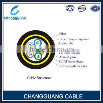 PE Outer Sheath 8 Fibers Self-supporting Fiber Optical Cable ADSS photo-3