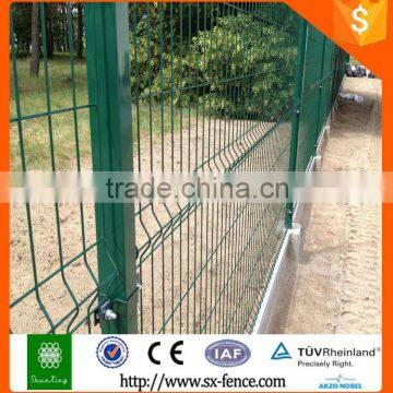 RAL 6005 hot dipped galvanized mesh fence for sale