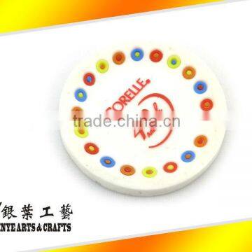 Promotioal Colorful PVC Circle fridge magnet from factory