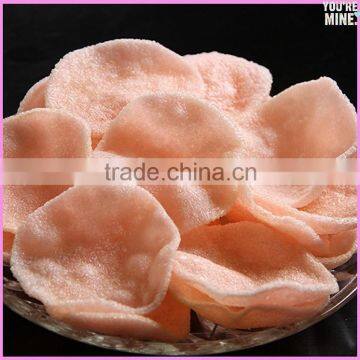 Red Prawn Cracker Dried Snack Food Origin China