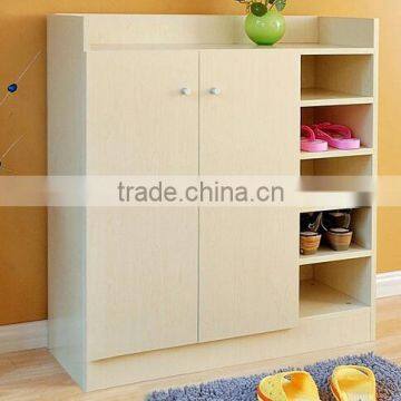 cheap melamine MDF shoe cabinet from China
