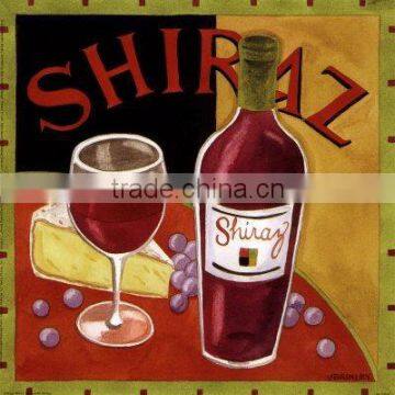 Wine and bottle paintings