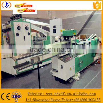 Automatic High Output Baby Napkin Paper/Facial Tissue Cutting and Packaging Machine