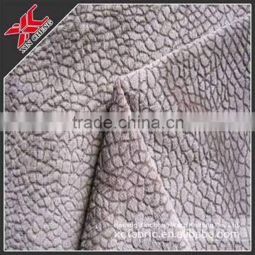 Warp knitting textile 100% polyester pleated fabric