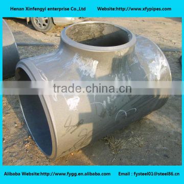 ASME Carbon steel pipe fitting tee