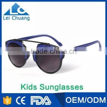 free sample fashion plastic kids sunglasses 1107