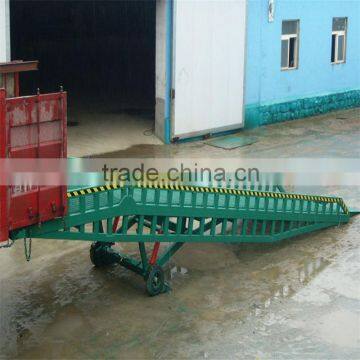 12t Loading Dock Ramp Hydraulic Mobile Yard Ramp