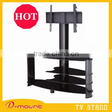 Most popular For up to 60 inch modern glass lcd plasma tv stand design