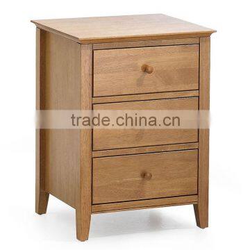 3 Drawer Nightstand solid wood NT1111