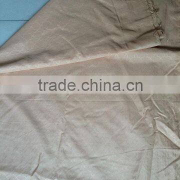 polyester plain dyed embossed bedding fabric