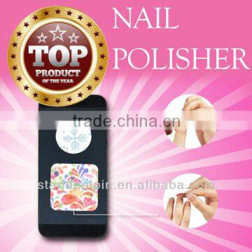 ST-NEW!!! Custom re-sticky nail polisher,nail file