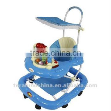 2012 new design plastic baby walker