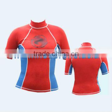 Spandex Lycra Rash Guard UV 50+ For Women