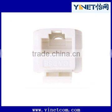 Factory supply UTP CAT 5E RJ45 keystone jack CAT5e coupler