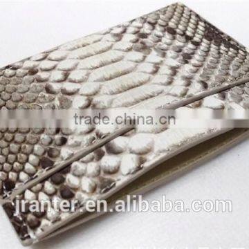 Genuine Python Leather Credit Card Holder/ID Card Holder for Promotion photo-3