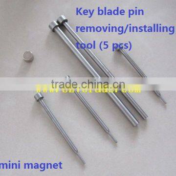 Key blade pin removing/installing kits-tool (5 pcs)